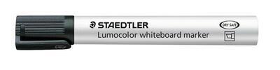 Popisovač na bílou tabuli "Lumocolor 351 B", černá, klínový hrot, STAEDTLER - 2