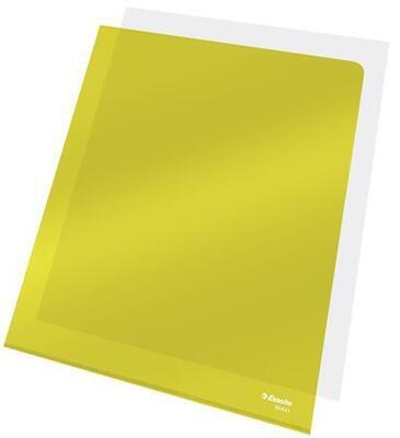 Desky "L", žlutá, A4, 150 mikronů, ESSELTE - 2