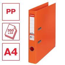 Pákový pořadač "Standard", ochranné spodní kování, oranžová, 50 mm, A4, PP, ESSELTE - 2/8
