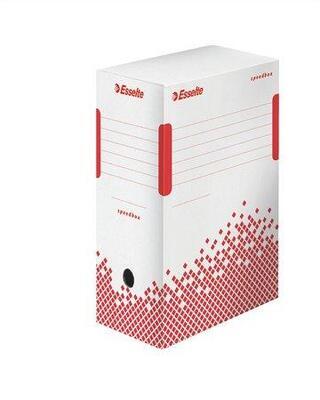 Rychle-složitelná archivační krabice "Speedbox", bílá, 150 mm, ESSELTE - 2