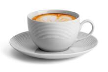 Šálek na kávu "Elegante", bílá, porcelán, 25 cl, ROTBERG