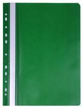 Desky s rychlovazačem, europerforace, zelené, PP, A4, VICTORIA