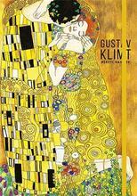 Skicák "Klimt&Van Gogh", mix motivů, A5, tečkovaný, 80 listů, tvrdé desky, SHKOLYARYK A5-3C-080-359D