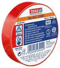 Izolační páska "Professional 53988", červená, 19 mm x 20 m, TESA