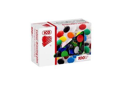 Připínáčky, ICO, mix barev - 2