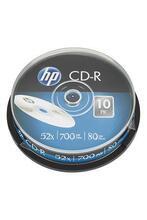 CD-R, 700 MB, 52x, 10 ks, spindle, HP 69308