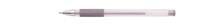 Gelové pero "Gel-Ico", stříbrná, 0,7mm, s uzávěrem, ICO
