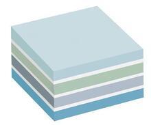 Samolepicí bloček, aquarell modrá, 76 x 76 mm, 450 listů, 3M POSTIT 7100172385