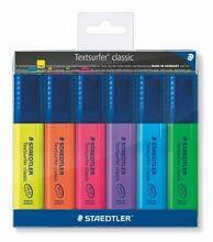 Zvýrazňovač "Textsurfer classic 364", sada, 6 barev, 1-5 mm, STAEDTLER - 2/2