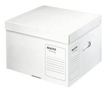 Speciální archivační kontejner s víkem Leitz Infinity velikosti M, Bílá