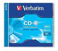 CD-R 800MB, 90min., 40x, Verbatim, jewel box