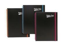 Blok "Neon notepad", A4+, mix barev, linkovaný, 100 listů, spirálová vazba, PUKKA PAD