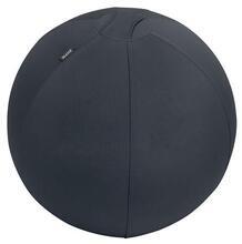 Gymnastický míč na sezení "Ergo Cosy", tmavě šedá, 55 cm, s těžítkem proti odkutálení, LEITZ 6541008