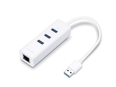 USB HUB a ethernetový síťový adaptér "UE330", 3 porty, USB 3.0, TP-LINK - 3
