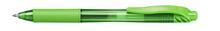 Gelové pero "EnerGelX BL107", světle zelená, 0,35 mm, s víčkem, PENTEL BL107-KX