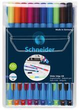 Kuličkové pero "Slider Edge XB" sada, mix barev, 0,7 mm, s uzávěrem, SCHNEIDER