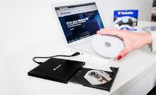 Externí slimline vypalovačka, Blu-ray, USB 3.0, VERBATIM - 3/4