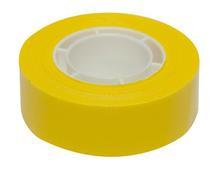 Lepicí páska, 19mm x 33m, APLI, žlutá