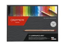 Umělecké pastelky "Luminance 6901", 20 barev, CARAN D'ACHE 6901.720