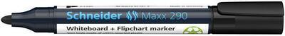 Popisovač na bílou tabuli a flipchart "Maxx 290", černá, 1-3 mm, kuželový hrot, SCHNEIDER 129001 - 3