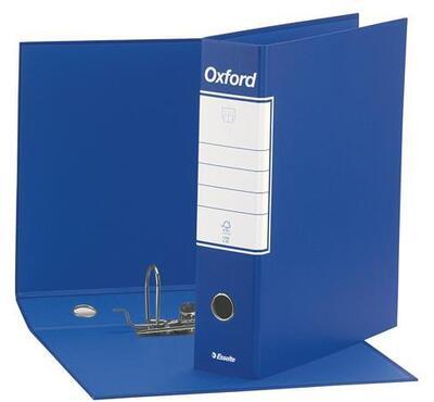 Pákový pořadač s krabicí "Oxford”, modrá, 80 mm, A4, karton, ESSELTE - 3