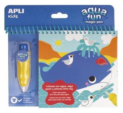 Omalovánky "Aqua Fun", voda, APLI - 3