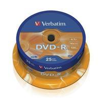 DVD-R 4,7GB, 16x, AZO, Verbatim, 25-cake