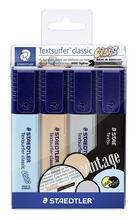 Zvýrazňovače "Textsurfer Classic Pastel", sada 4 různých barev, 1-5 mm, STAEDTLER - 4/4