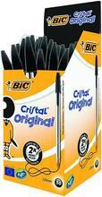 Kuličkové pero "Cristal Original", černá, 0,32 mm, s víčkem, BIC 8373639