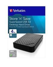 3,5" HDD (hard-drive) "Store 'n' Save", černá, 4TB, USB 3.0, VERBATIM