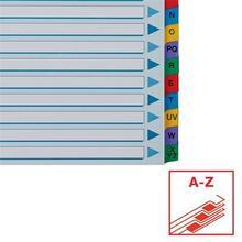 Zesílené rejstříky "Mylar", mix barev, karton, A4, A-Z, ESSELTE - 4/8