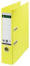 Pákový pořadač "180 Recycle", žlutá, 80 mm, A4, karton, LEITZ 10180015