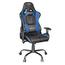 Herní židle "GXT 708B Resto", umělá kůže, modrá, TRUST 24435