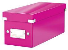 Krabice na CD "Click&Store", růžová, LEITZ