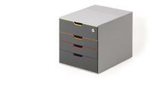 Zásuvkový box "VARICOLOR® SAFE", mix barev, plast,  3+1 uzamykatelná zásuvka, DURABLE  - 5/5