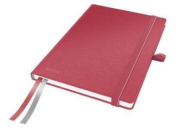 Zápisník "Complete", červená, linkovaný, A5, 80 listů, LEITZ - 5