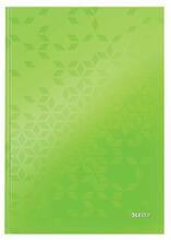 Zápisník "Wow", zelená, čtverečkovaný, A4, tvrdé desky, 80 listů, LEITZ