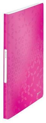 Katalogová kniha "Wow", růžová, 40 kapes, A4, LEITZ - 5