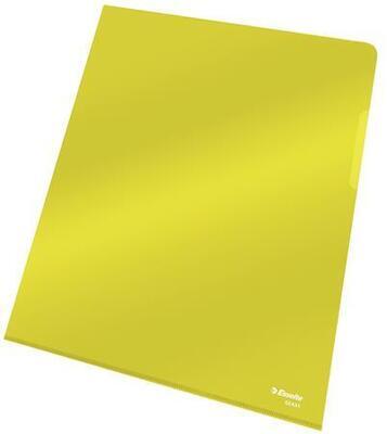 Desky "L", žlutá, A4, 150 mikronů, ESSELTE - 5