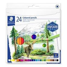 Pastelky "Design Journey", sada 24 barev, šestihranné, STAEDTLER