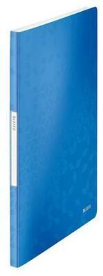 Katalogová kniha "Wow", modrá, 20 kapes, A4, LEITZ - 5