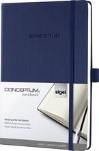 Záznamní kniha "Conceptum", noční modrá, A5, čtverečkovaný, 194 stran, SIGEL
