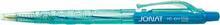 Kuličkové pero "Jonat", modrá náplň, mix barev, 0,25mm, 36ks, stiskací mechanismus, FLEXOFFICE - 5/5