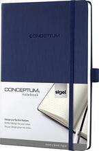 Záznamní kniha "Conceptum", noční modrá, A5, linkovaný, 194 listů, SIGEL