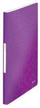 Katalogová kniha "Wow", fialová, 40 kapes, A4, LEITZ