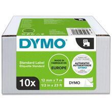Etikety "D1", bílá-černá, 12 mm x 7 m, DYMO