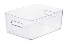 Úložný box "Compact Clear L", průhledný, plast, 15,4 l, SMARTSTORE 11090
