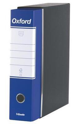 Pákový pořadač s krabicí "Oxford”, modrá, 80 mm, A4, karton, ESSELTE - 5