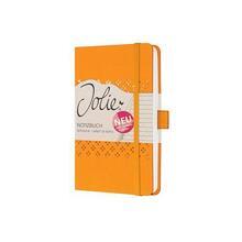 Exkluzivní zápisník "Jolie", mango oranžová, A6, linkovaný, 87 listů, tvrdé desky, SIGEL JN210