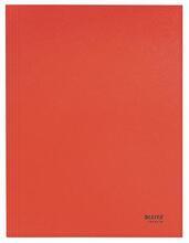 Spisové desky "Recycle", červená, recyklovaný karton, A4, LEITZ 39060025